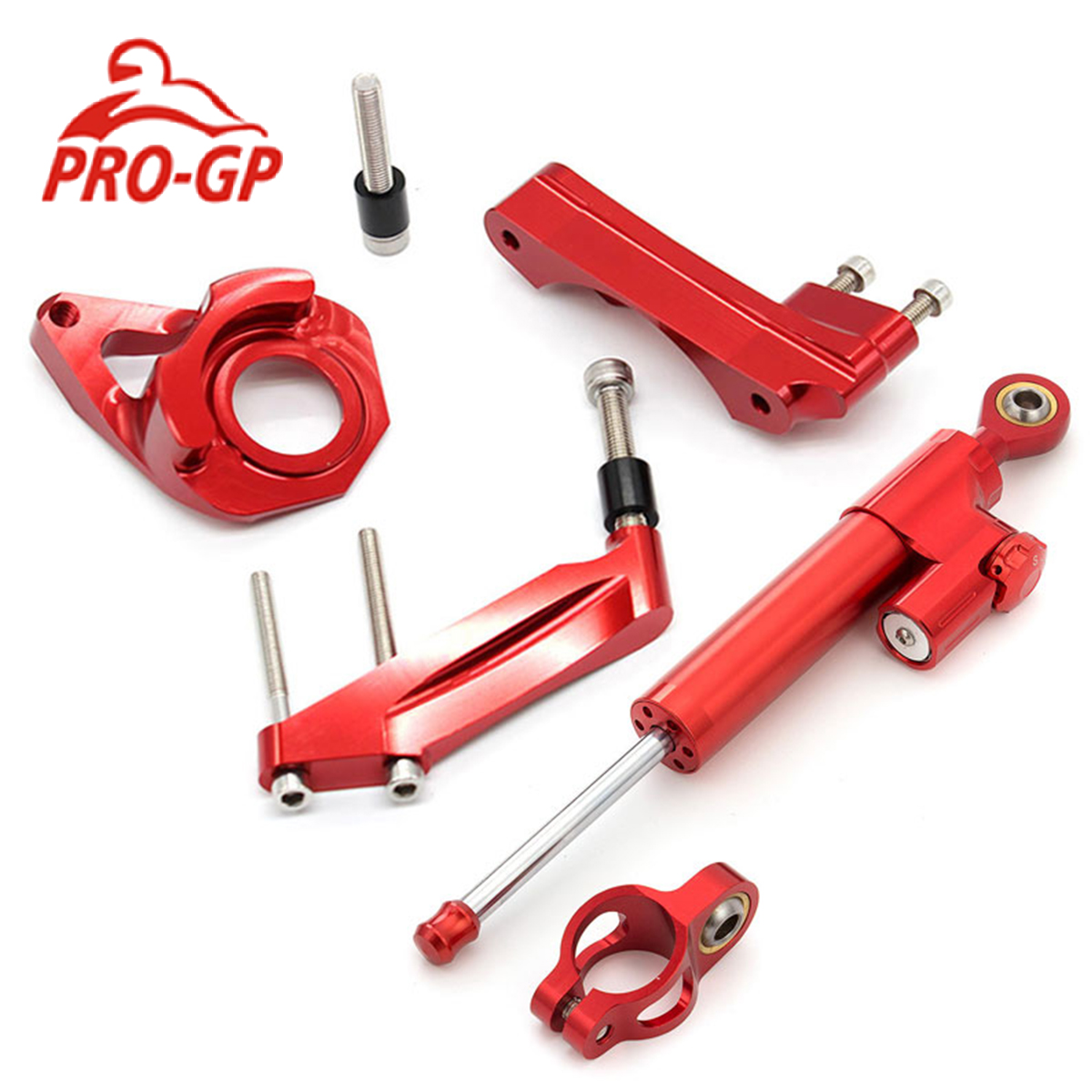 Peredam Kemudi Sepeda Motor Al - Steering Damper Stabilizer Kit Cnc ulasan dan harga