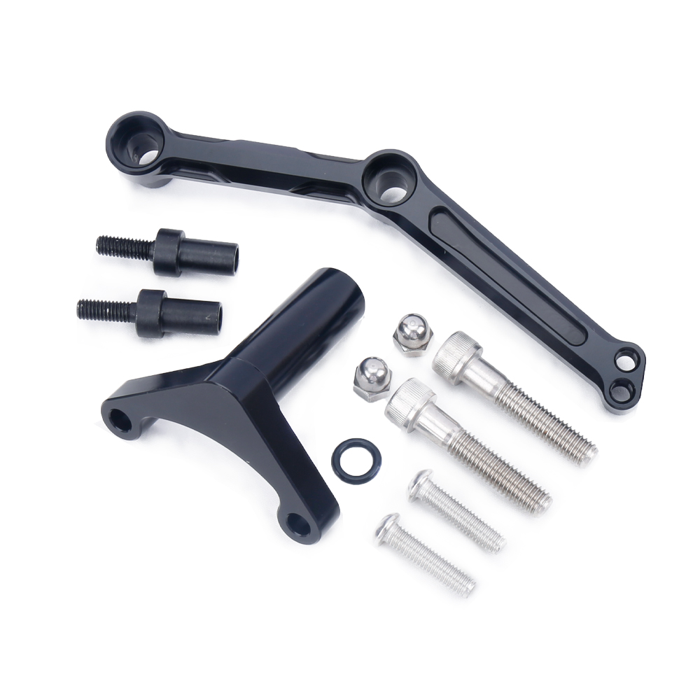 Aksesori Sepeda Motor Braket P - Steering Damper Stabilizer Kit Cnc ulasan dan harga