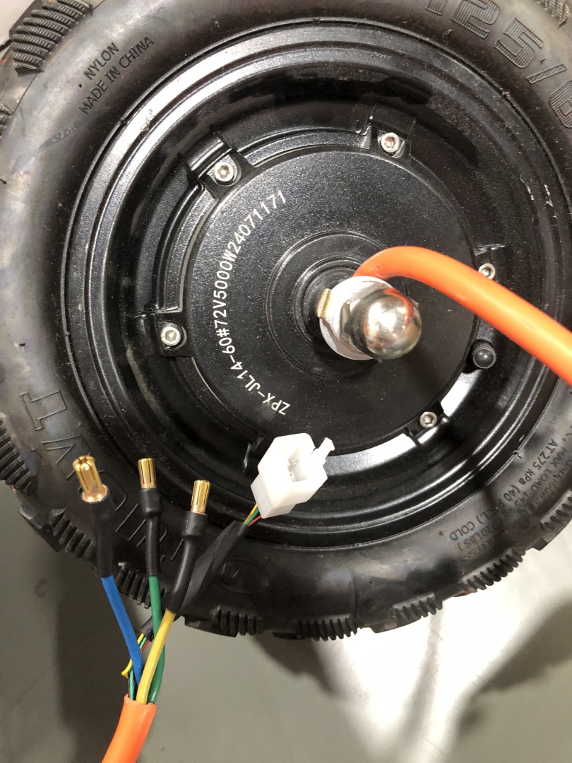 Motor Hub Tanpa Sikat 4000W 50 - 60V 5000W Brushless Hub Motor ulasan dan harga